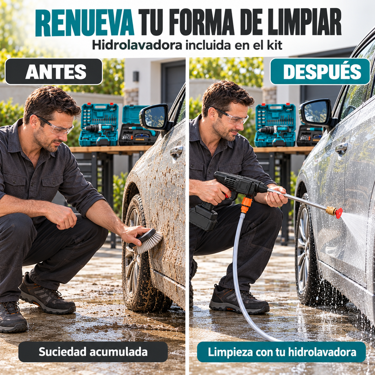Los arreglos y la limpieza se van acumulando